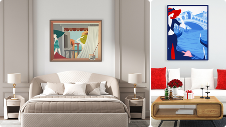 Collezione AMLETO DC Esemplari Unici con opere d'arte uniche e firmate che catturano la bellezza e l'essenza della vita italiana. Ogni pezzo riflette l'abilità artistica e la visione unica di Amleto Dalla Costa.