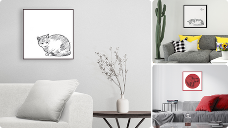 Collezzione Dalla Costa di Gatti. Bozzetti originali firmati dall'autore