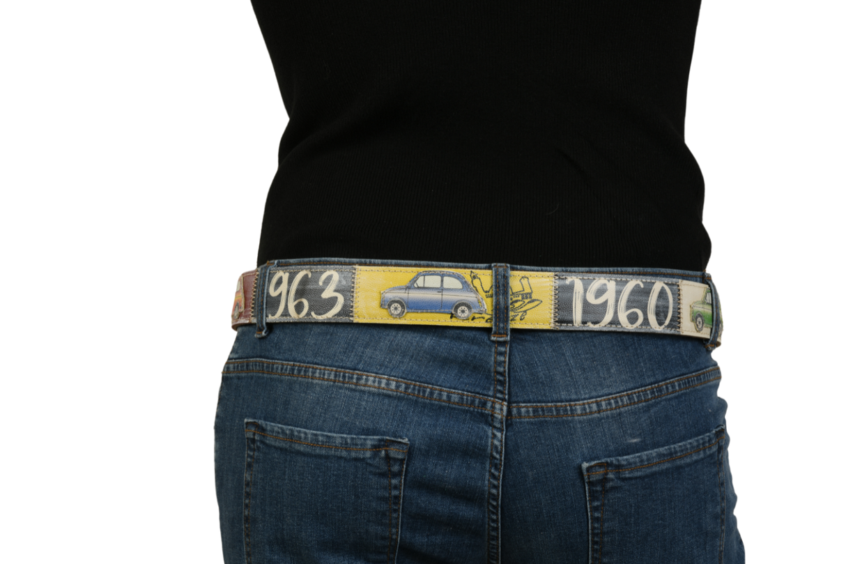 Retro cintura con design auto e date