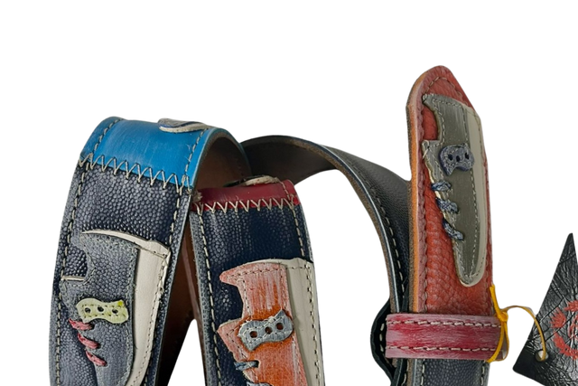 Cintura 'Trendsetter' con dettagli sneaker colorati