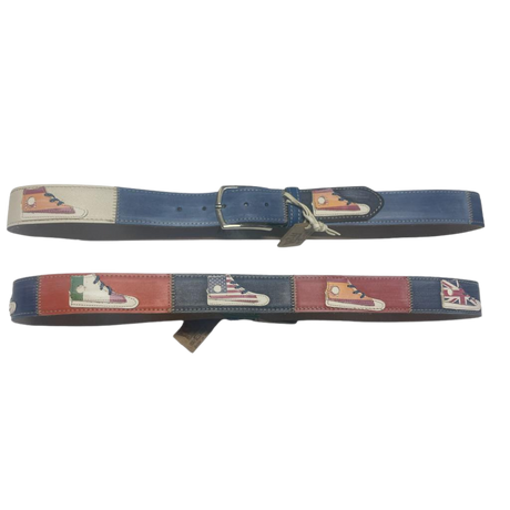 Cintura 'Sneakerhead' con vari design sneaker