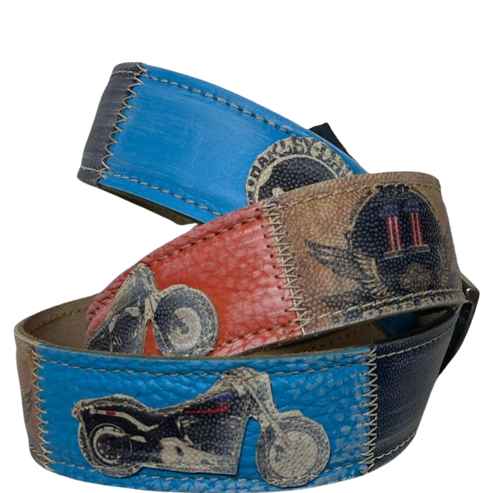 Design patchwork della cintura 'Spirit of Speed'