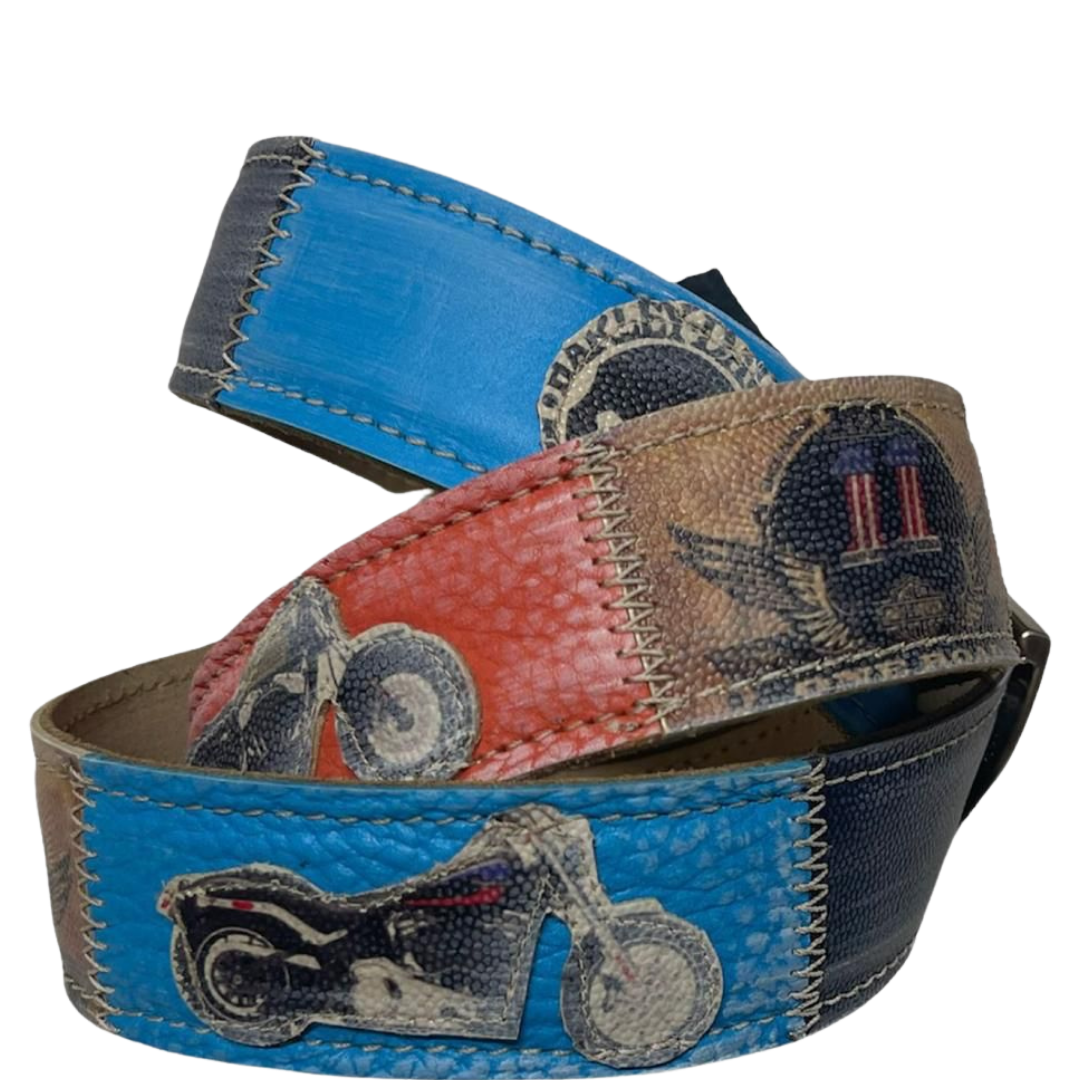 Design patchwork della cintura 'Spirit of Speed'