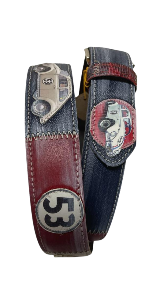 Cintura tematica automobilistica con numero 53