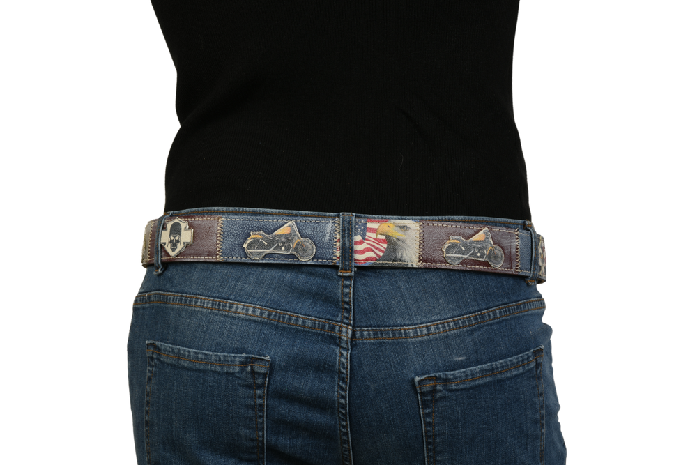 Vista posteriore della cintura 'Spirit of Speed'