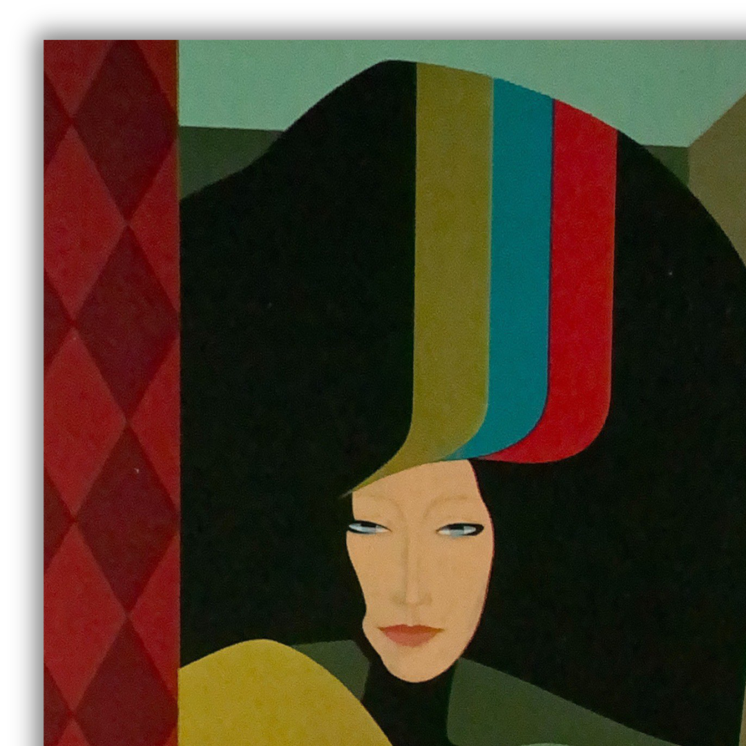 Primo piano cartolina 'LA DONNA DEL SOGNO' di Dalla Costa