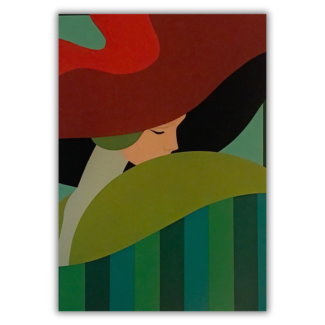 Dettaglio cartolina 'LA SIGNORA DI MILANO' di Dalla Costa