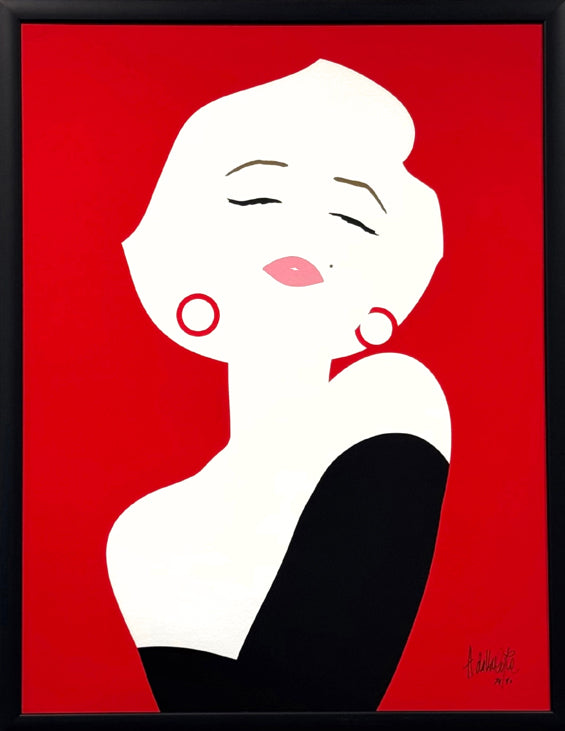 Serigrafia 'Marilyn' - Serigrafia Esclusiva Limitated Edition di Amleto Dalla Costa