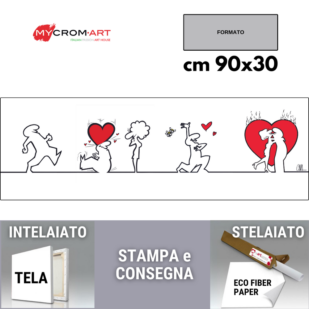 Formato e materiali stampa artistica MrLINEA