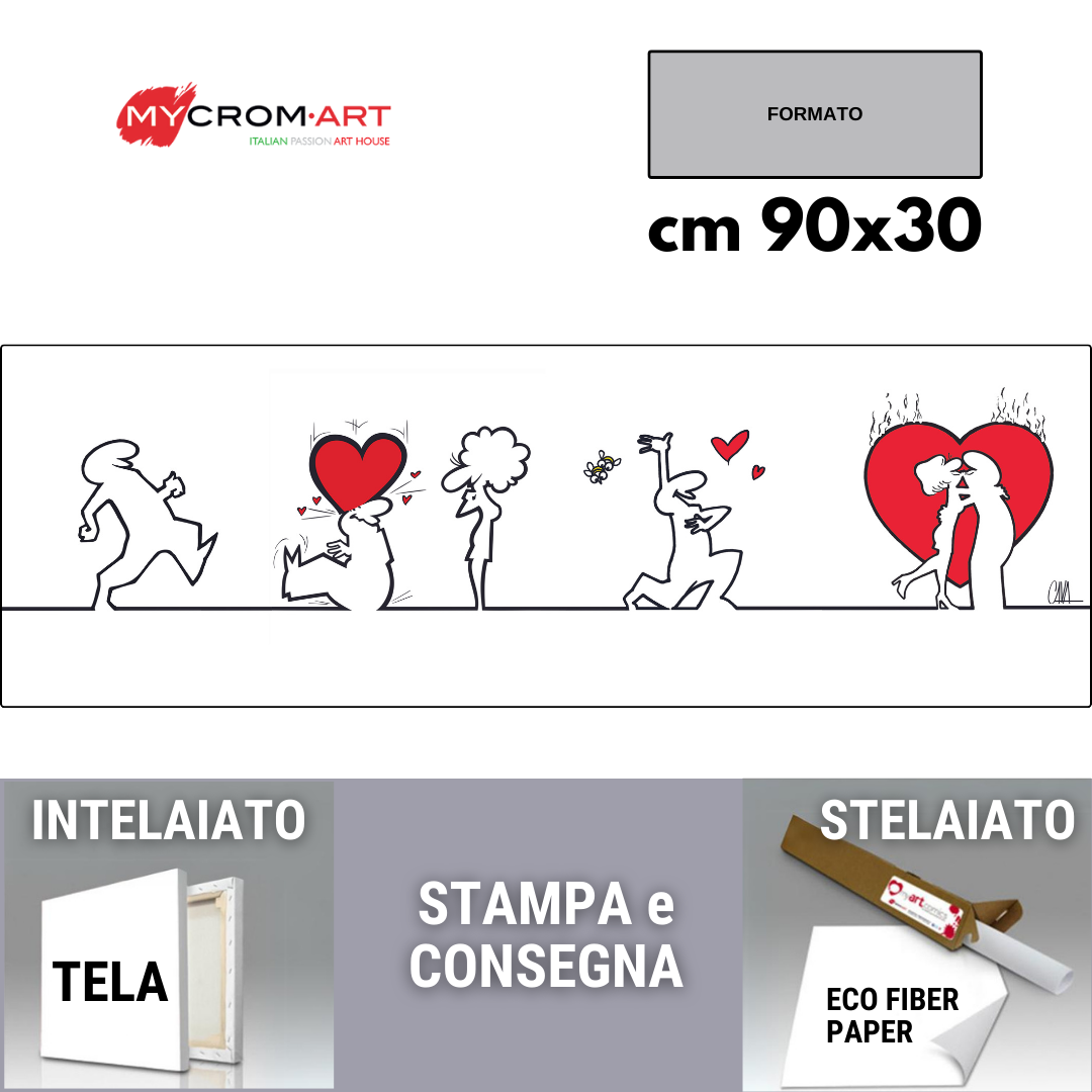 Formato e materiali stampa artistica MrLINEA