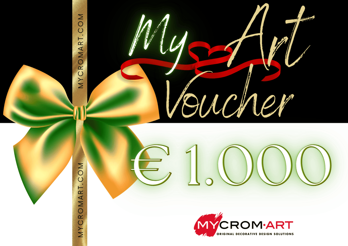 Chèque-cadeau Mycromart Art | Offrez le cadeau de la liberté de choisir