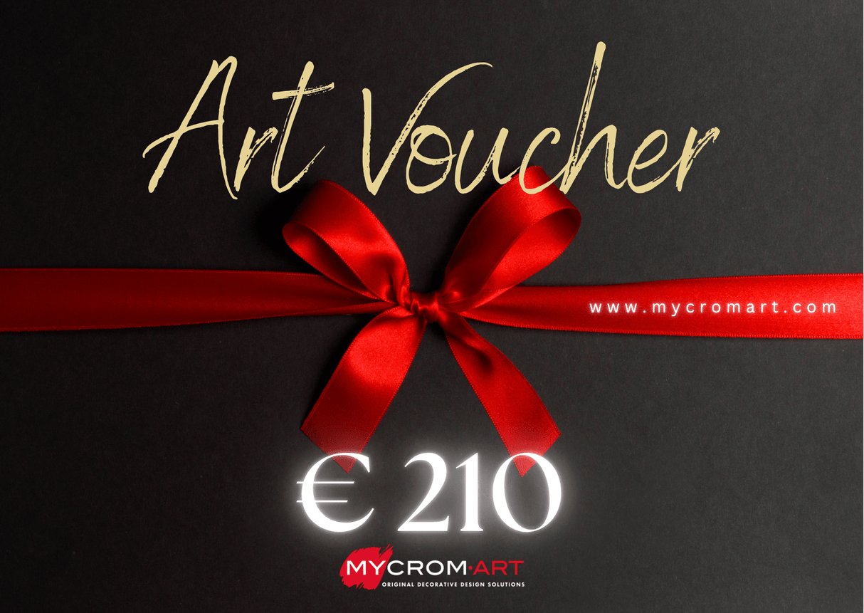 Chèque-cadeau Mycromart Art | Offrez le cadeau de la liberté de choisir