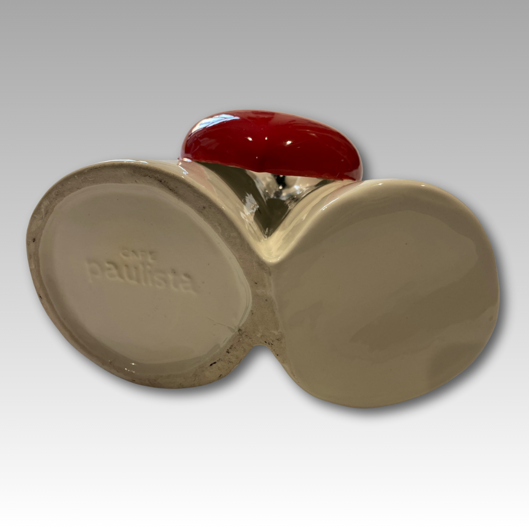 Base della ceramica con marchio inciso