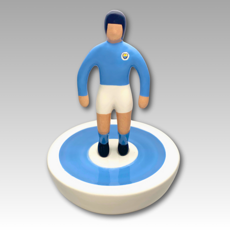 Figura Subbuteo ceramica squadra azzurra