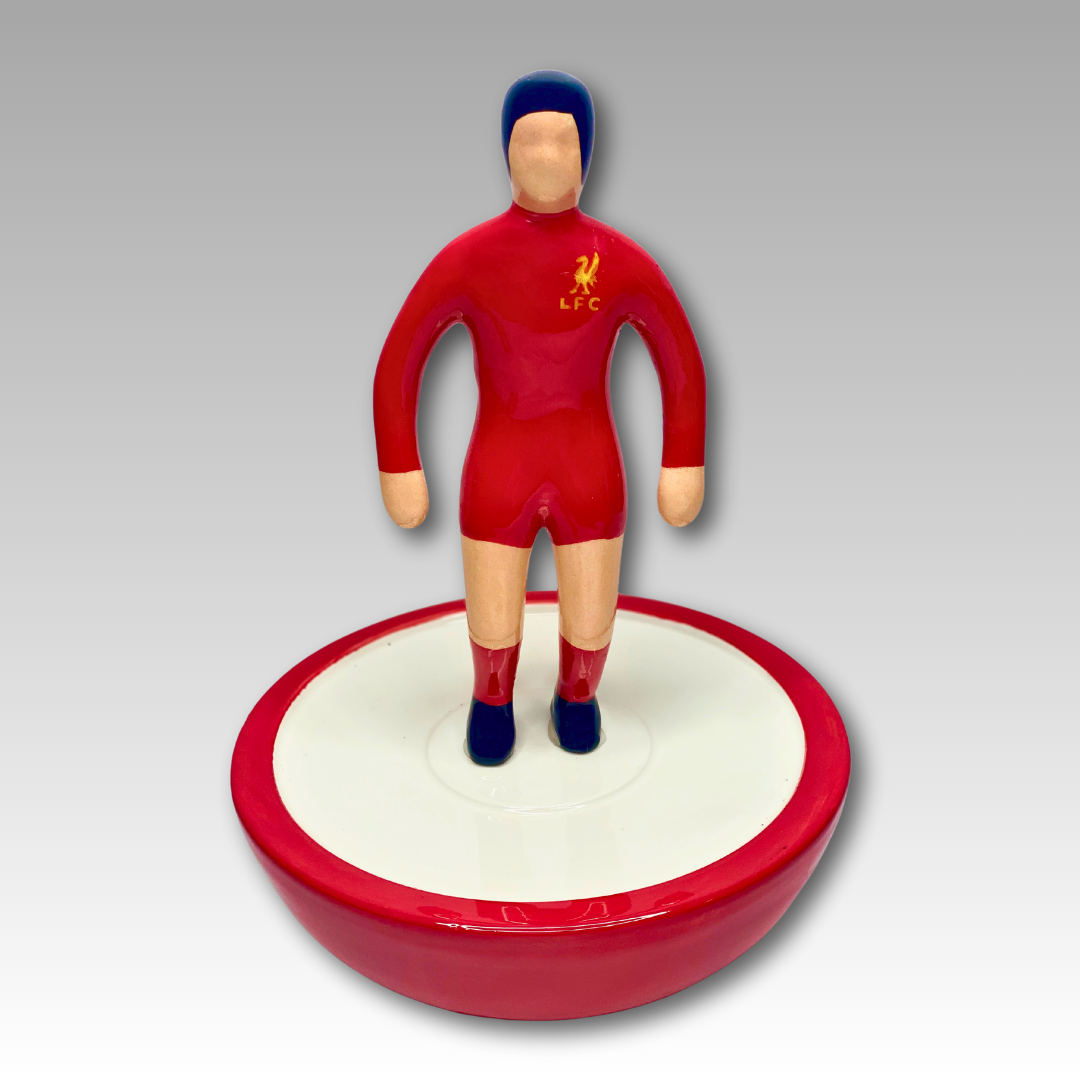 Figura Subbuteo ceramica squadra rossa