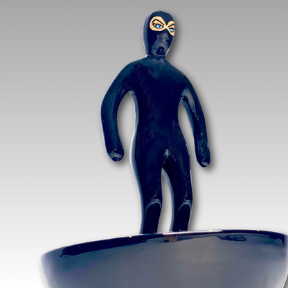Statuetta Supereroe e personaggi famosi Subbuteo in Ceramica - Artigianato Manuale 30 cm