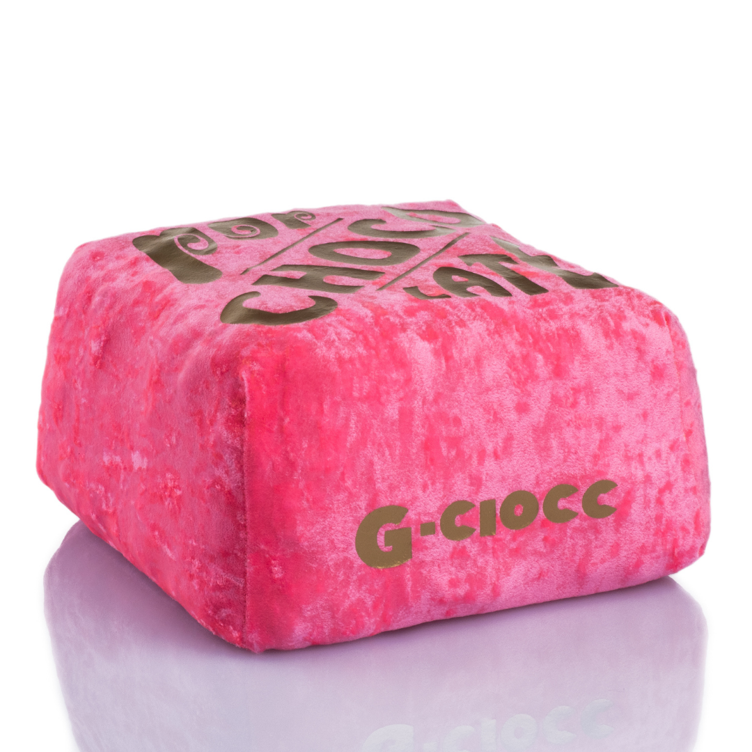 Cuscino POP CHOCOLATE by Gugliermetto – Colorato, Goloso, Morbido!