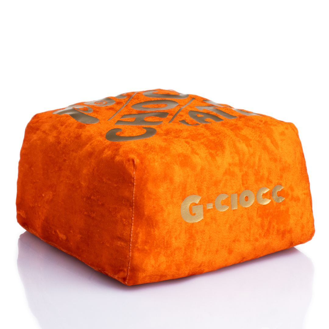 Cuscino POP CHOCOLATE by Gugliermetto – Colorato, Goloso, Morbido!