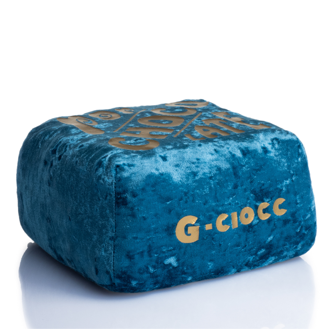 Cuscino POP CHOCOLATE by Gugliermetto – Colorato, Goloso, Morbido!