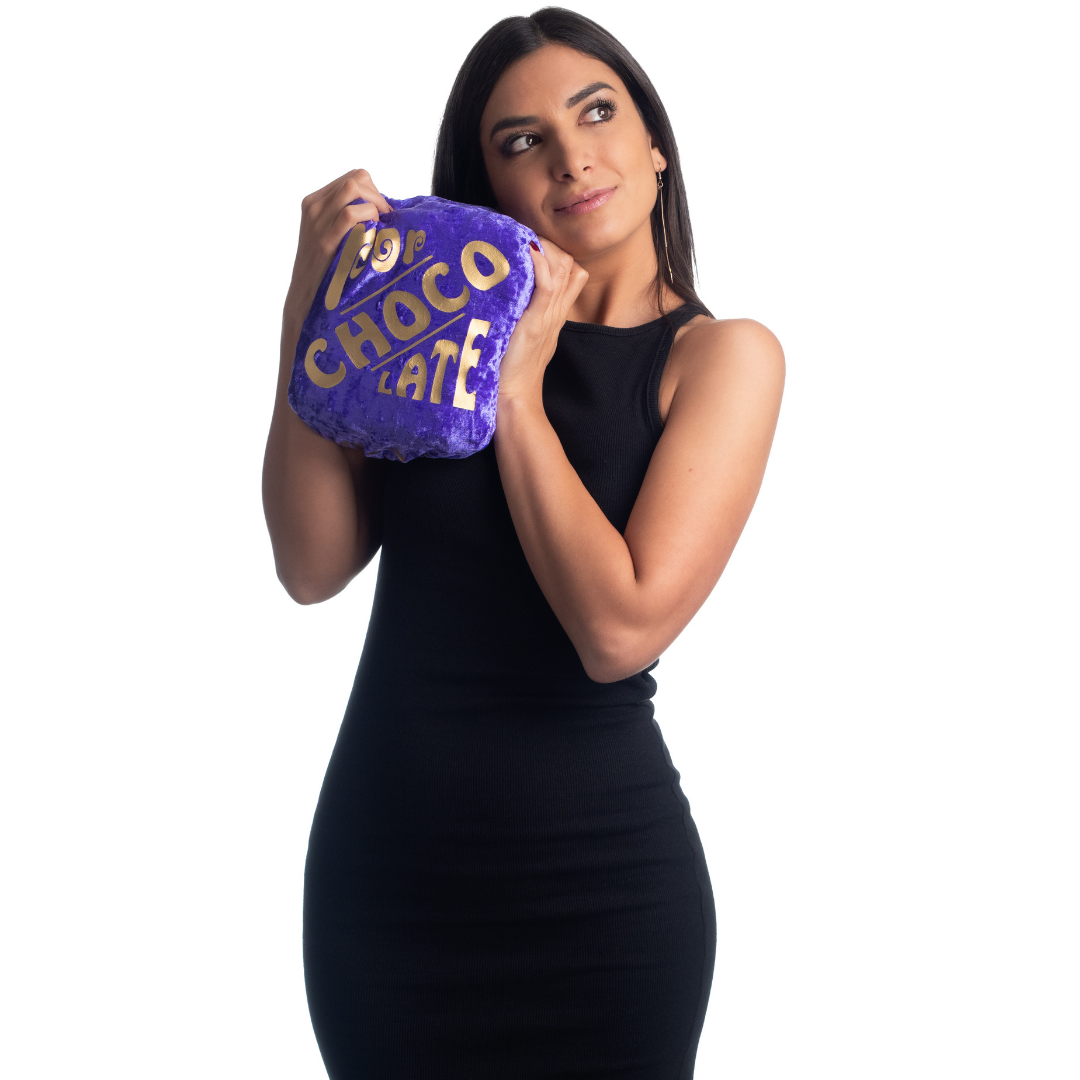 Cuscino POP CHOCOLATE by Gugliermetto – Colorato, Goloso, Morbido!