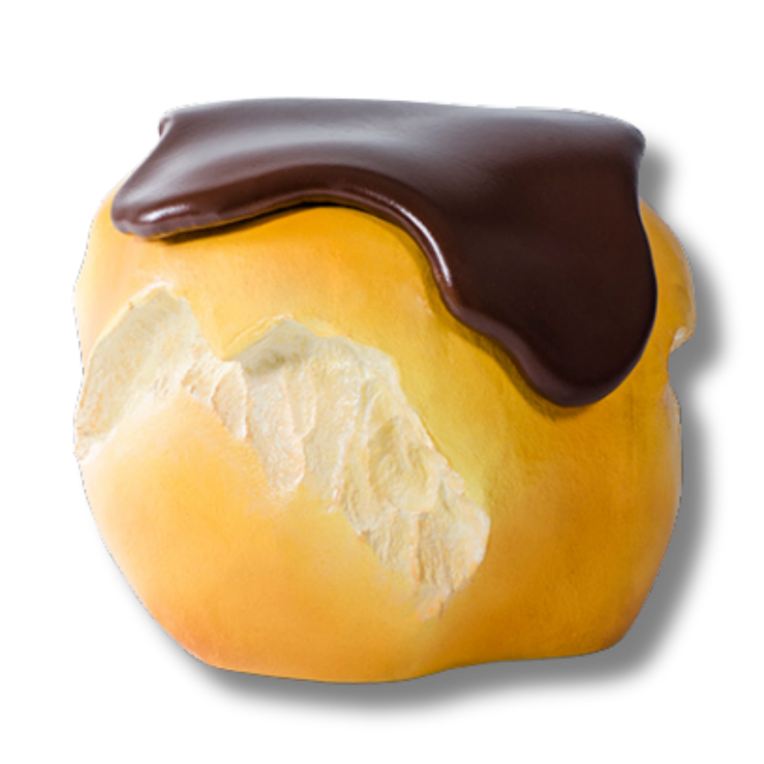 Pouf Big Eat Bignè con glassa al cioccolato