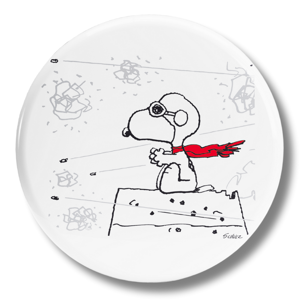Bollino Aviatore Snoopy