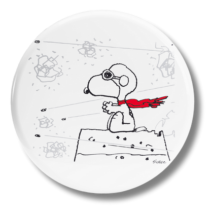 Bollino Aviatore Snoopy