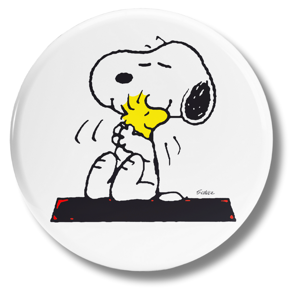 Adesivo Snoopy e Woodstock abbraccio, Peanuts