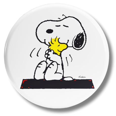 Adesivo Snoopy e Woodstock abbraccio, Peanuts