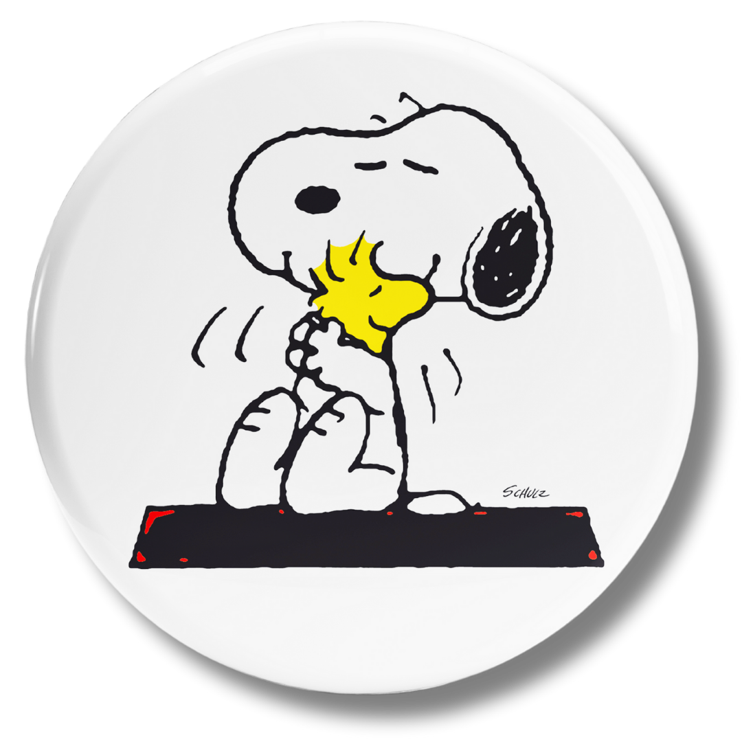 Adesivo Snoopy e Woodstock abbraccio, Peanuts