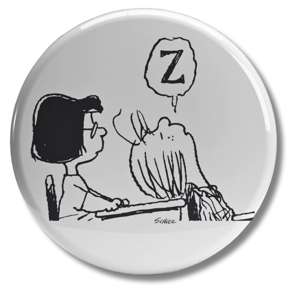 Adesivo collezionabile Lucy a scuola Peanuts