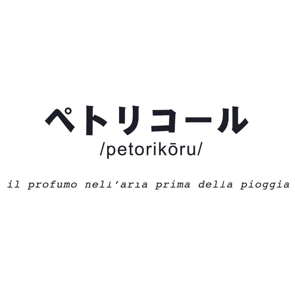 Sticker murale 'PETRICHOR' che cattura l'essenza del profumo della pioggia, ideale per creare un'atmosfera tranquilla e naturale in ogni stanza.