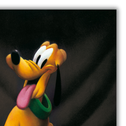 Serigrafia Artistica Disney Pluto - Edizione Limitata
