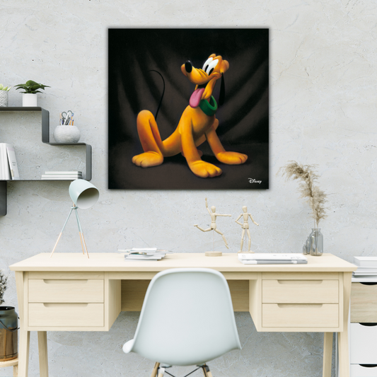 Sérigraphie artistique Disney Pluto - Édition limitée