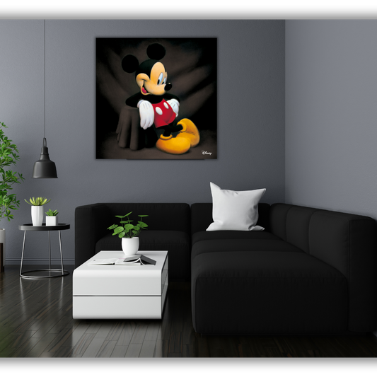 Disney Mickey Mouse Artistic Screen Print - Limited Edition