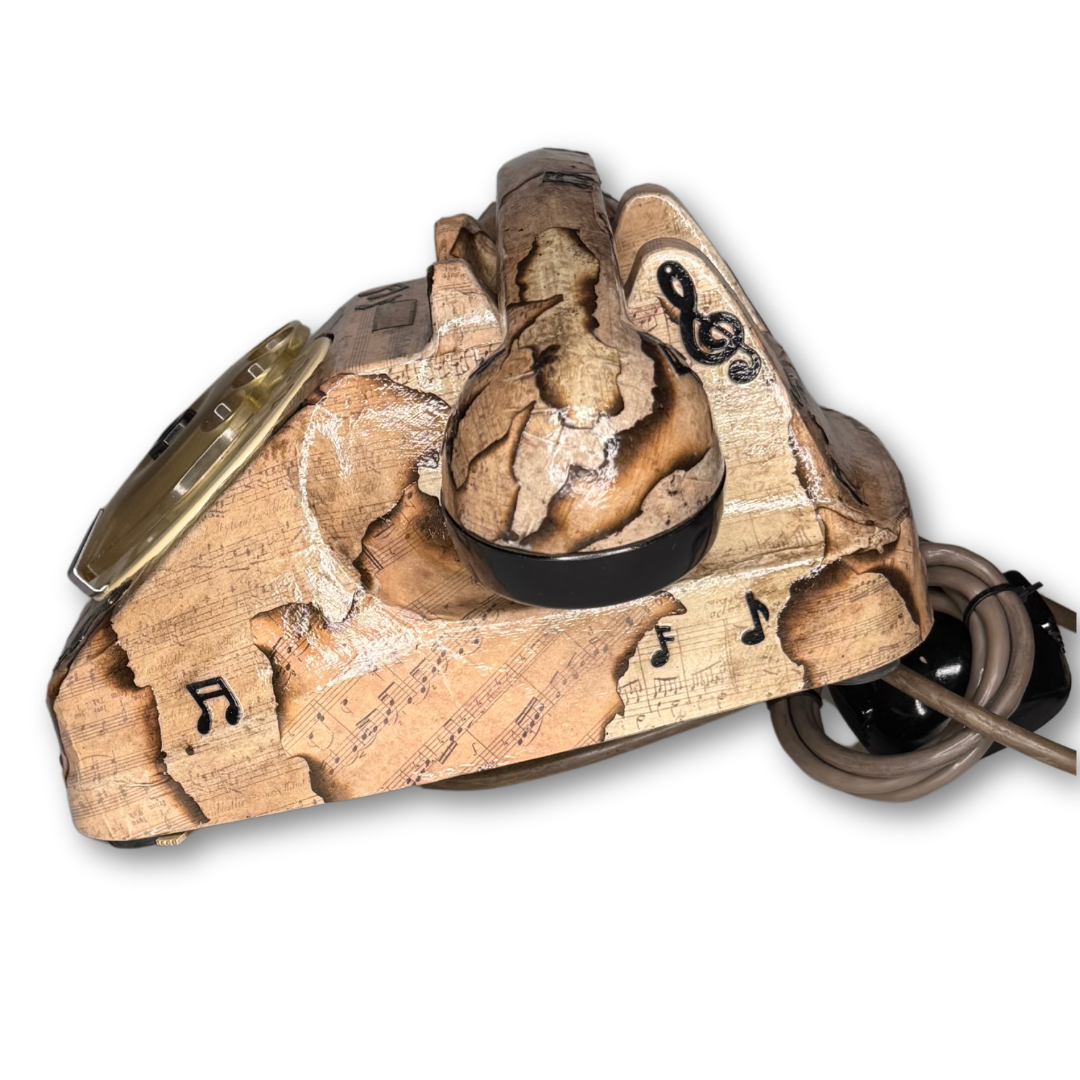 "Note di Fuoco" – Telefono Vintage, Arte & Musica