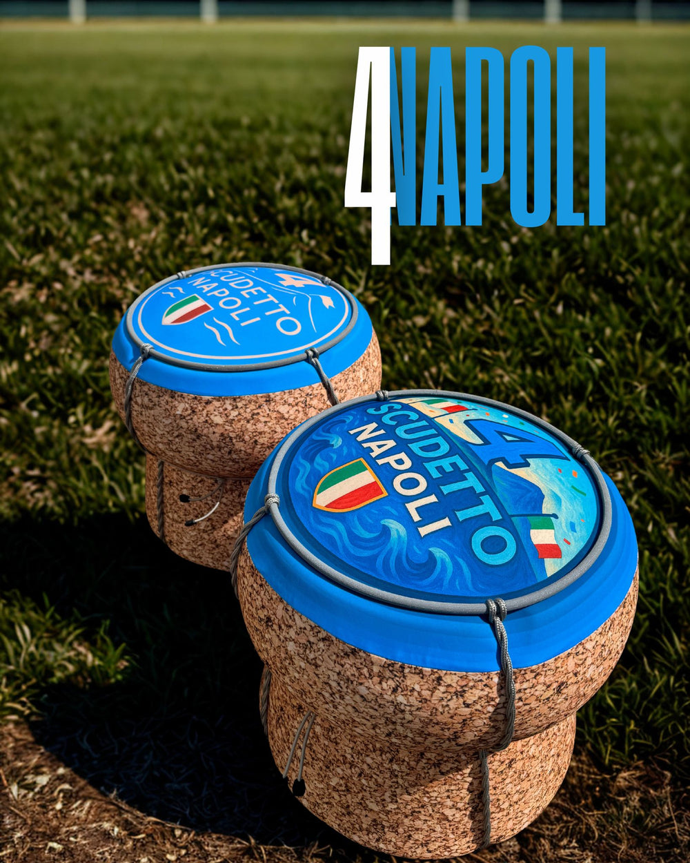 Pouf “4 Scudetto Napoli” – Special Limited Edition