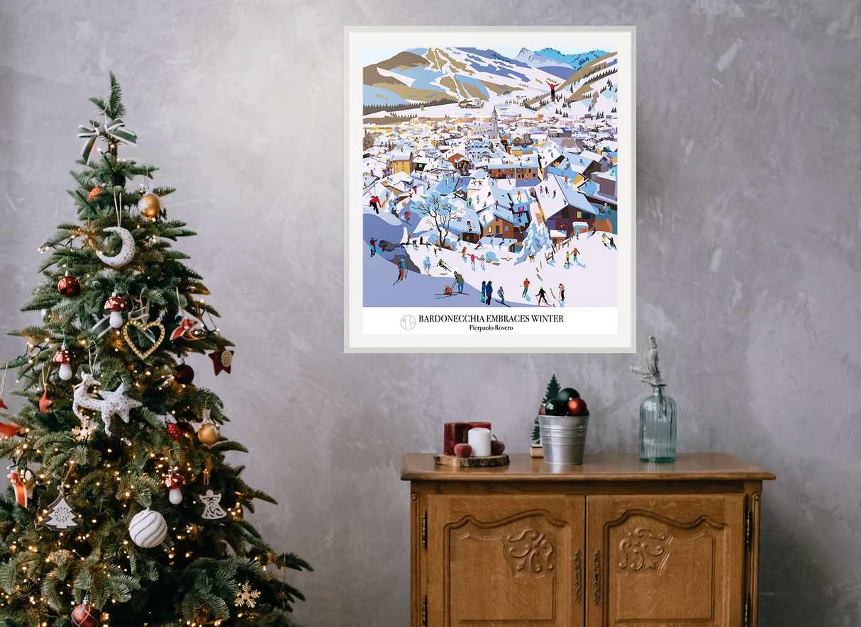 Bardonecchia embraces Winter - Imagine All the People Collection by Pierpaolo Rovero