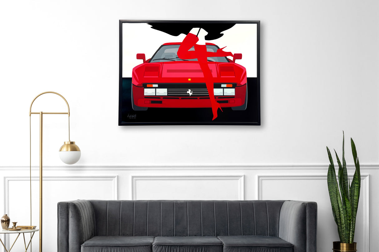 Serigrafia "GTO" di Amleto Dalla Costa