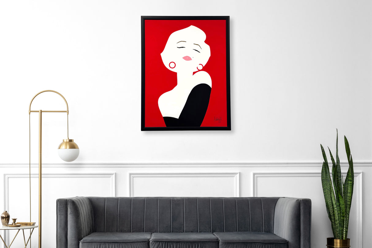 Serigrafia 'Marilyn' - Serigrafia Esclusiva Limitated Edition di Amleto Dalla Costa