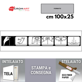 Dettagli formato e materiali serigrafia MrLINEA Salto in alto