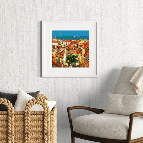 Lisbon Rooftops - Imagine All the People Collection by Pierpaolo Rovero