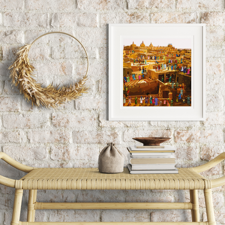 Timbuktu Holds Hands - Imagine All the People Collection by Pierpaolo Rovero