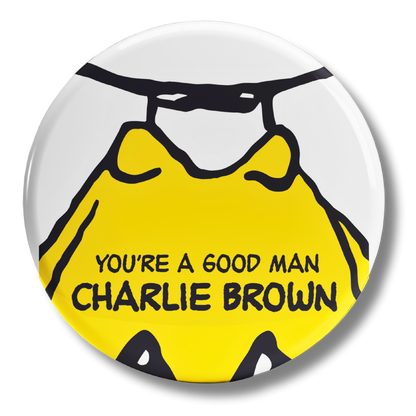 "You're a Good Man Charlie Brown" sticker