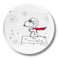 Bollino Aviatore Snoopy