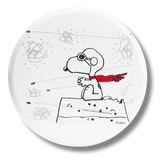 Bollino Aviatore Snoopy