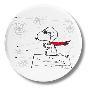 Adesivo collezione Peanuts Snoopy Aviatore