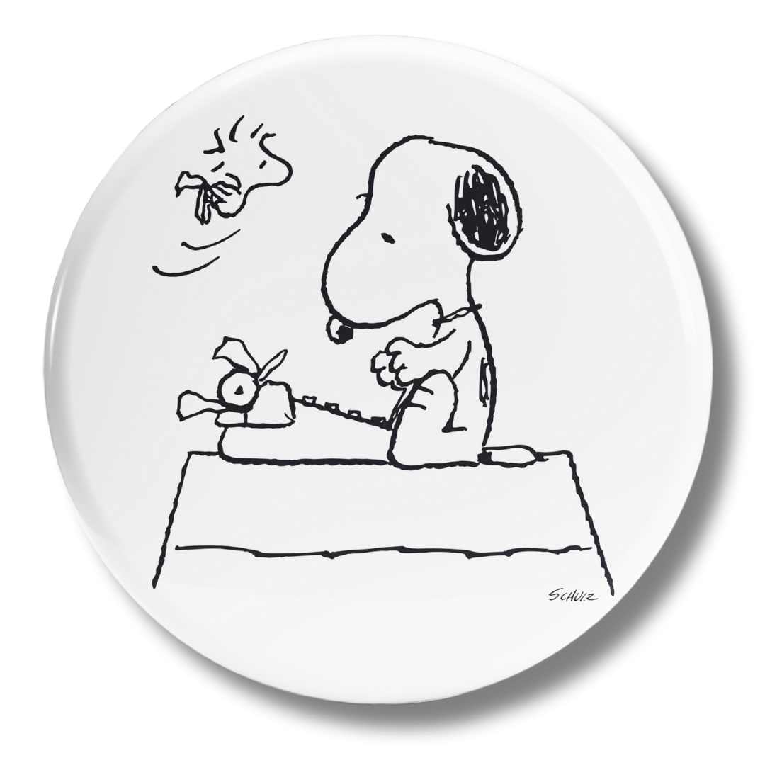Bollino Snoopy Scrittore