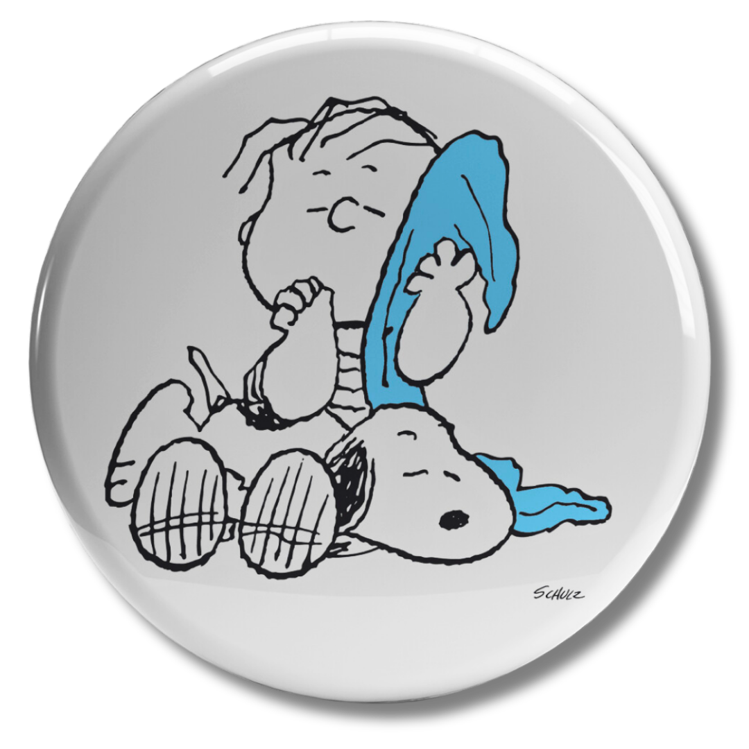 Linus and Snoopy sticker