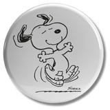 Bollino Snoopy Felice